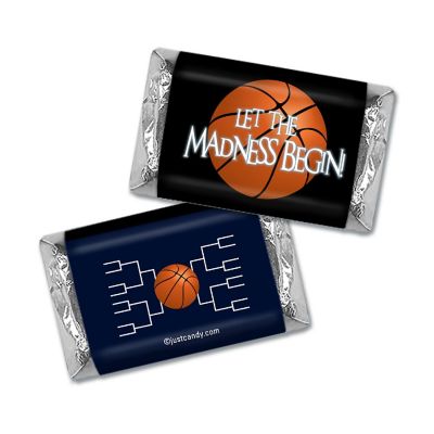 100ct March Madness Miniature Wrappers - Navy Blue Image 1