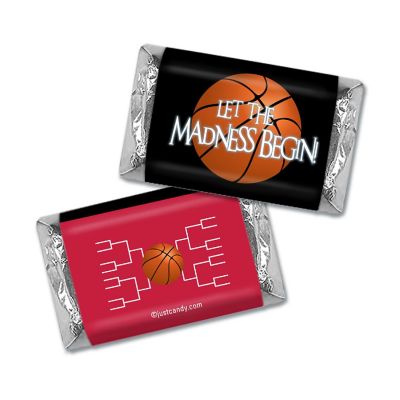 100ct March Madness Miniature Wrappers - Red Image 1
