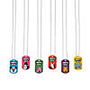 100th Day of School Dog Tag Necklaces - 12 Pc. Image 1