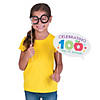 100th Day of School Photo Stick Props - 12 Pc. Image 1