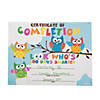 100th Day Owl Certificates Image 1