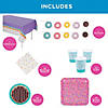106 Pc. Donut Party Disposable Tableware Kit For 24 Guests Image 1