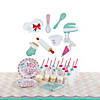 109 Pc. Baking Party Tableware Kit for 8 Guests Image 1