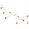 10ct Sugared Ice Pop Outdoor Patio String Light Set  7.25ft White Wire Image 4
