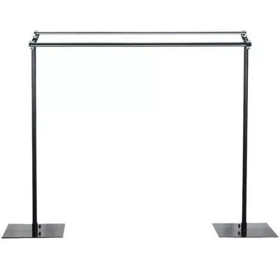 10ft Black Dual Cross Bar Backdrop Stand Image 1