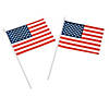 11 1/2" x 7 1/2" Medium American Flags - 12 Pc. Image 1