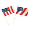 11 1/2" x 7 1/2" Medium American Flags - 12 Pc. Image 2