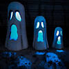 11" - 23" Flashing Light-Up Ghost Halloween Decorations - 3 Pc. Image 3