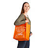 11 3/4" x 12 1/2"  Large Nonwoven Religious Fall Harvest Tote Bags - 12 Pc. Image 2