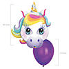 11" - 38" Unicorn Birthday Balloon Bouquet &#8211; 28 Pc. Image 2