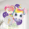 11" - 38" Unicorn Birthday Balloon Bouquet &#8211; 28 Pc. Image 3