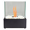 11.5" Bio Ethanol Ventless Portable Tabletop Fireplace with Flame Guard Image 1