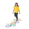11" Bright Colors Hopscotch Rings Active & Outdoor Games Set Image 1