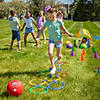 11" Bright Colors Hopscotch Rings Active & Outdoor Games Set Image 2