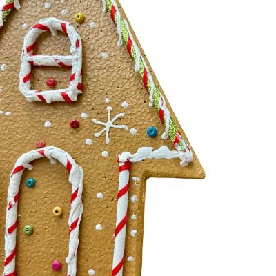 11" Gingerbread House Ornament Image 2