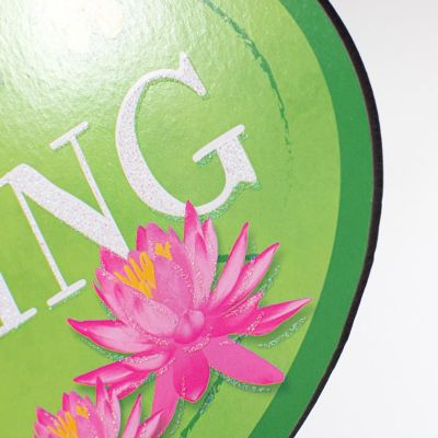 11" Hello Spring Frog Sign Image 1