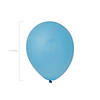 11" Light Blue Latex Balloons - 24 Pc. Image 1