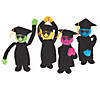 11" Long Arm Multicolor Stuffed Graduates - 12 Pc. Image 1