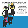 11" Long Arm Multicolor Stuffed Graduates - 12 Pc. Image 2