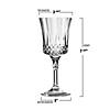 11 oz. Crystal Cut Plastic Wine Goblets (16 Goblets) Image 2