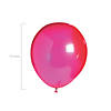 11" Ruby Red Latex Balloons &#8211; 24 Pc. Image 1