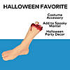 11" Severed Plastic Foot Halloween Tabletop Decoration Image 1