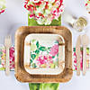 11" Square Palm Leaf Eco Friendly Disposable Dinner Plates (100 Plates) Image 4