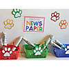 11" x 4 1/2" Classroom Storage Tall Plastic Baskets with Handles - 6 Pc. Image 3