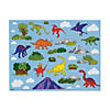 11" x 8 1/2" DIY Dinosaur Repositionable Paper Sticker Scenes - 12 Pc. Image 2