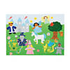 11" x 8 1/2" DIY Fairy Tale Paper Sticker Scenes - 12 Pc. Image 1