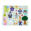 11" x 8 1/2" DIY Fairy Tale Paper Sticker Scenes - 12 Pc. Image 1