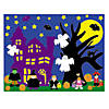 11" x 8 1/2" DIY Halloween Night Sticker Scene Sheets - 12 Pc. Image 1