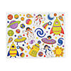 11&quot; x 8 1/2&quot; DIY Solar System Paper Sticker Scenes - 12 Pc. Image 1