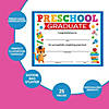 11" x 8 1/2" Preschool Graduation Paper Certificates - 25 Pc. Image 2