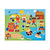 11" x 8 1/2" Summer Camp Multicolor Paper Sticker Scenes - 12 Pc. Image 1