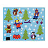 11" x 8 1/2" Winter Paper Repositionable Sticker Scenes - 12 Pc. Image 2