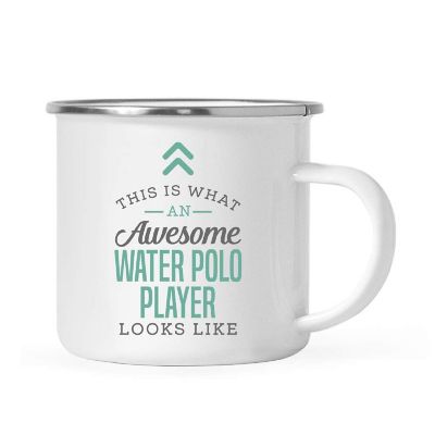 11oz Camp Mug Awesome Water Polo Player Image 1