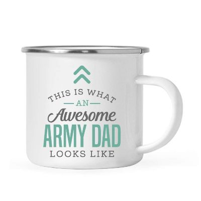11oz Campfire Mug  Awesome Army Dad Image 1