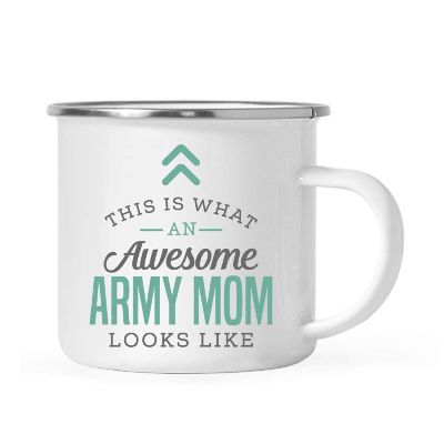 11oz Campfire Mug  Awesome Army Mom Image 1