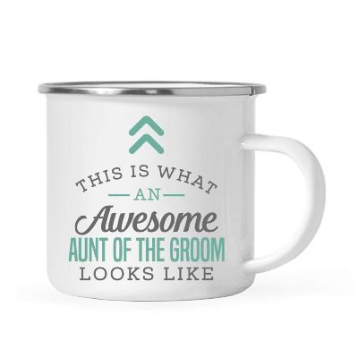 11oz Campfire Mug Awesome Aunt Groom Image 1