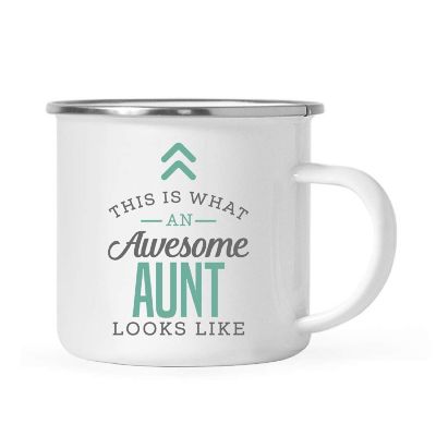 11oz Campfire Mug Awesome Aunt Image 1