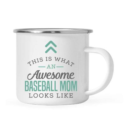 11oz Campfire Mug  Awesome Baseball Mom Image 1