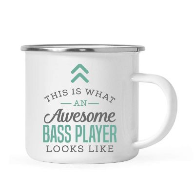 11oz Campfire Mug Awesome Bass Player Image 1