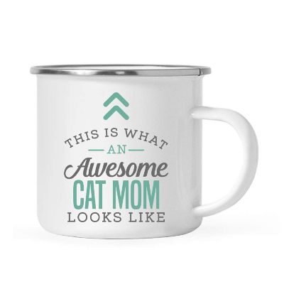 11oz Campfire Mug Awesome Cat Mom Image 1