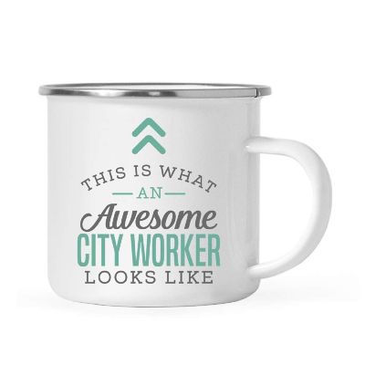 11oz Campfire Mug Awesome City Worker Image 1
