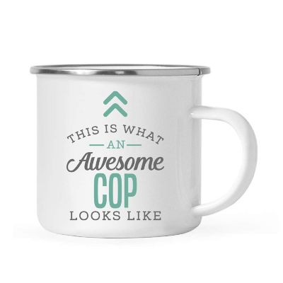 11oz Campfire Mug Awesome Cop Image 1