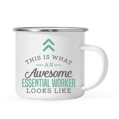 11oz Campfire Mug Awesome Essential Worker Image 1