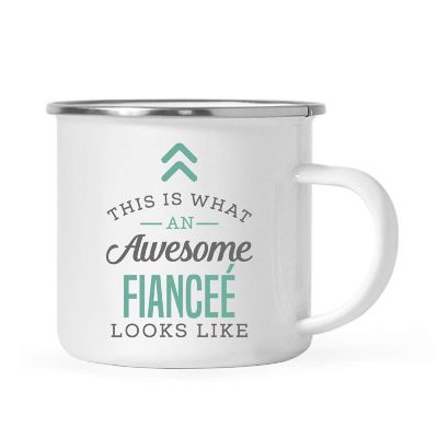 11oz Campfire Mug Awesome Fianc&amp;#233;e Image 1