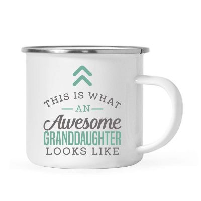 11oz Campfire Mug Awesome Granddaughter Image 1