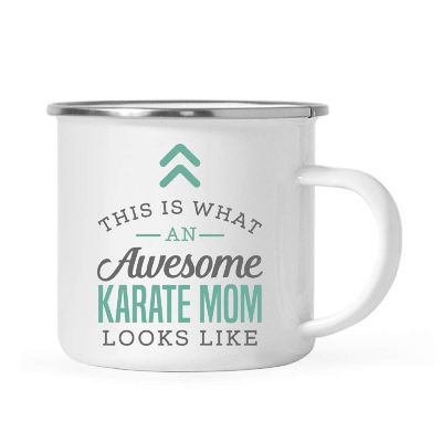 11oz Campfire Mug  Awesome Karate Mom Image 1
